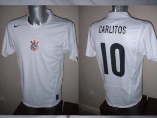 Corinthians Nike Adult L Carlos Tevez Carlitos Shirt Jersey Football