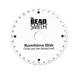 inch Round Disk PLATES ~ Create BRAIDS JAPANESE Braiding Discs