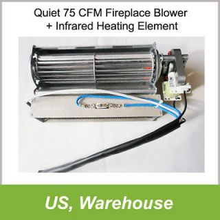 Fireplace Blower + Heating Element for Heat Surge Electric Fireplace