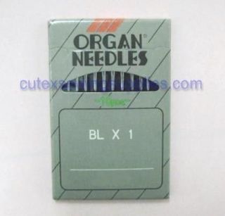 10 ORGAN BLX1 Overlock Serger Sewing Needles Babylock