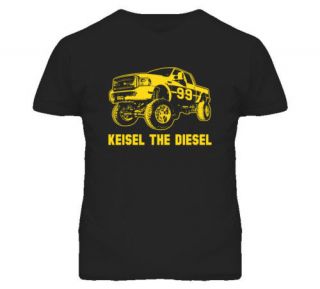 Brett Keisel Diesel Truck 99 Football NEW Black T Shirt