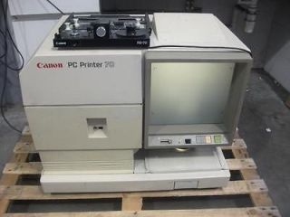 Canon PC Printer 70 PC P70 Microfiche Roll Film Reader Printer