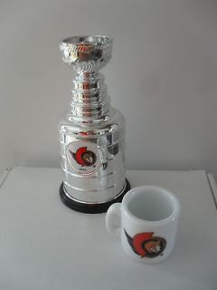 2000 Labatts NHL Mini Stanley Cup and Mug Ottawa Senators