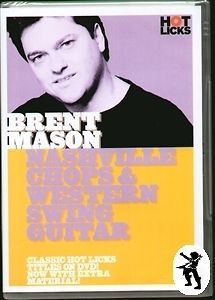 Brent Mason Nashville Chops Western Swing Guitar DVD
