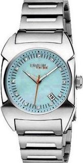Breil Womans Stainless Steel Watch With Aqua Marine Dial Model No