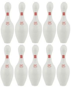 10 United Williams Shuffle Alley Puck Bowling Pins