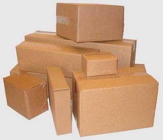 25 Long Shipping Boxes 5 x 5 x 28 Corrugated Cardboard Packing
