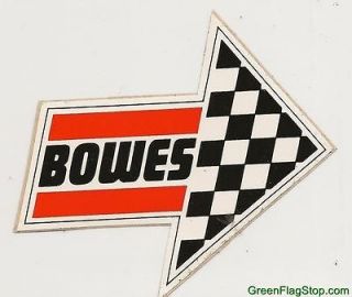 Bowes Decal Indianapolis 500 IndyCar Nascar USAC Bowes Seal Fast