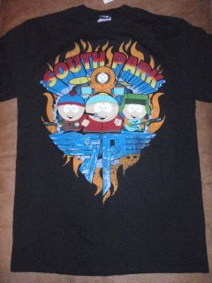 Mens South Park Kyle Cartman Stan Kenny Rock N Roll T Shirt New with