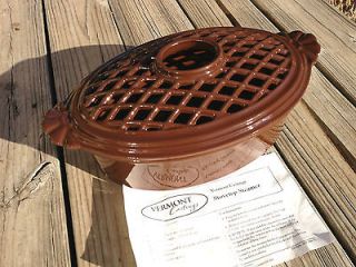 Vermont Castings Wood Stove Humidifier Cast Iron, Brown, Lattice Top