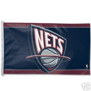 NEW JERSEY NETS NBA 3 X 5 FLAG BANNER BRAND NEW 2008