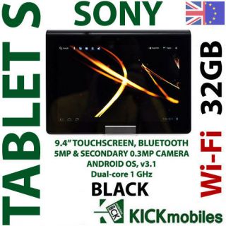 BNIB SONY TABLET S 32GB BLACK Wi Fi 9.4 Wi Fi 32GB BRAND NEW TAB wifi