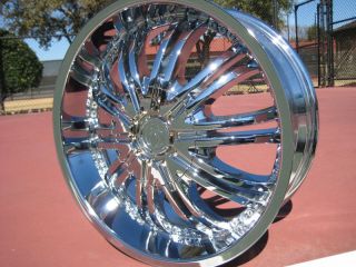 New Chrome Wheels Rims Lincoln LS Nissan Altima 02 on Cadillac STS DTs