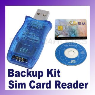 16 in 1 Sim Card Reader/Writer/ Copy/Cloner/Ba ckup Kit