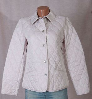 BURBERRY CHILDRENS GIRLS PINK QUILTED NOVA CHECK COAT JACKET 12Y100
