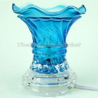 Baking Electric Fragrance Oil Lamp Diffuser Warmer Burner 80669 Blue