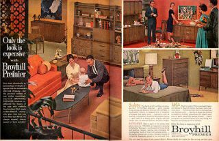 Broyhill Premier Furniture SCULPTRA Saga CERAMA Mid Century Modern