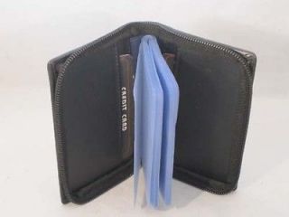 BUSINESS CARD PICTURE HOLDER 30 PAGES ALL AROUND ZIPPER OUTSIDE ID