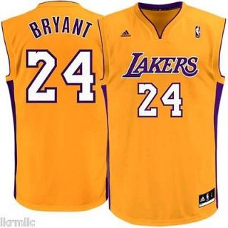 Kobe Bryant #24 Los Angeles Lakers adidas Revolution Replica YOUTH