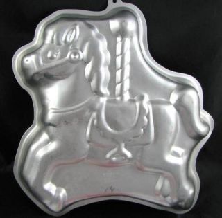 Wilton Carousel Horse Cake Pan Mold 1990 2105 6507 Copy Instructions