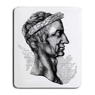 Julius Caesar Bust Portrait Art Computer Mouse Pad