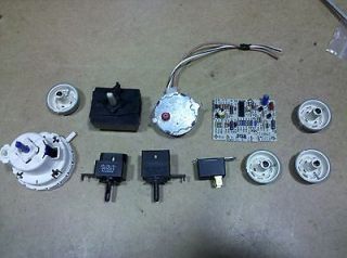 7G89 WHIRLPOOL WASHING MACHINE CONTROL SET (JUST THE PARTS SHOWN IN