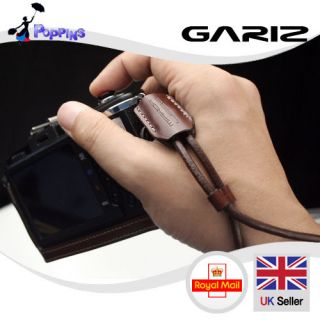 New Genuine Gariz Wrist Strap Brown XS WSM3 for Nex E PL1 GF1 DMC GX1