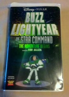 Buzz Lightyear of Star Command The Adventure Begins (VHS, 2000) RARE