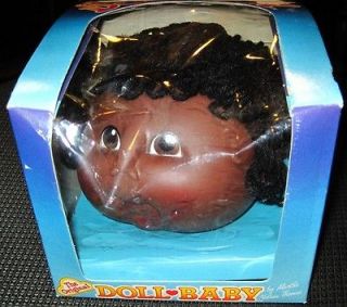 THOMAS AFRICAN AMERICAN BABY DOLL BLACK CABBAGE PATCH KID HEAD