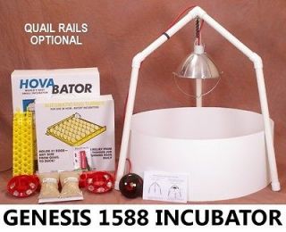 HovaBator Genesis Egg Incubator  Turner  Candler  Feeder & Brooder
