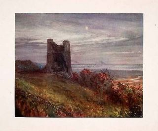 William Wyllie Hadleigh Castle Essux Thames Estuary Hubert Burgh Art