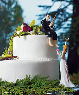 fishing cake toppers