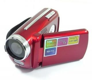 Red NEW Fashion Mini DV Camcorder Digital Video Camera 12MP 4xZoom