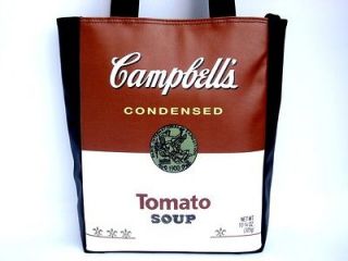Campbells Tomato Soup Collectible Large Tote Bag Purse