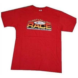 Byron Racing Fuel Red Tee Shirt Short Sleeve (2 XLarge)