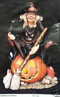 Ceramic Bisque Pandora the Witch Byron Mold 88 U Paint Ready To Paint