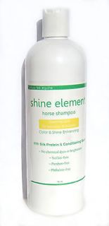 NTE Shine Element Horse Shampoo   Gleaming Gold ~Color Enhancing
