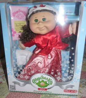 2012 Christmas Holiday Cabbage Patch Doll Ava Paris other names too