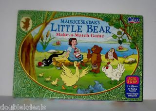 LITTLE BEAR MAKE A MATCH GAME MAURICE SENDAK 1999 RARE