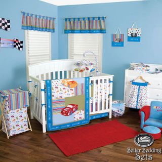 Baby Infant Boy Toddler NHR Nascar Race Car Crib Nursery Blanket