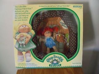 Vintage 1983 Cabbage Patch Kids Pin Ups CANDI JILLY & her Sweet Shop