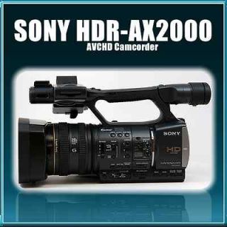 AX 2000 HDRAX2000 Digital HD Video Camcorder Camera Recorder NEW