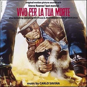 Carlo Savina Vivo Per La Tua Morte (New/Sealed CD)