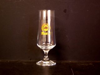 25L MACK OL FOOTED STEMWARE BEER GLASS FROM TROMSO NORWAY