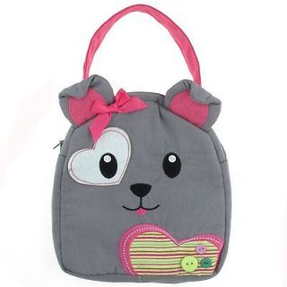 Capelli Perky Pup Tote With Appliques, Buttons And Printing