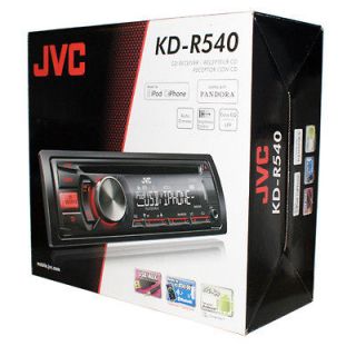 JVC KD R540 In Dash Car Audio Stereo Receiver CD/ Player Pandora