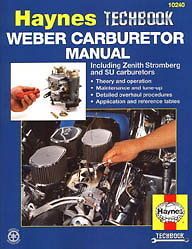 Haynes Weber Zenith Stromberg SU Carburetor Manual