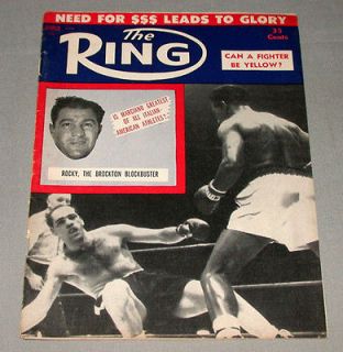 Official March 1956 The Ring Boxing Magazine