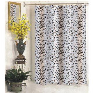 Carnation Home Fashions Hailey Polyester Shower Curtain