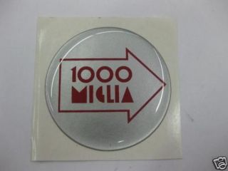 Wheel Emblem for Mille Miglia  NEW  #797B